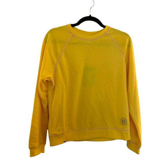 LEGO Minifigure Embroidered Sweatshirt- Yellow S - Picture 3 of 7